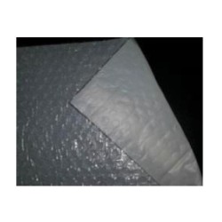 Bubble wrap with white PE film laminated with TNT