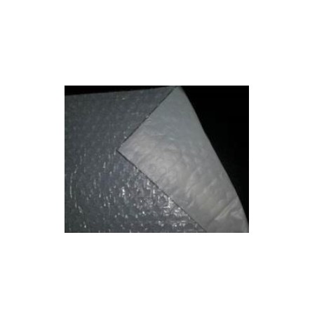 Bubble wrap with white PE film laminated with TNT